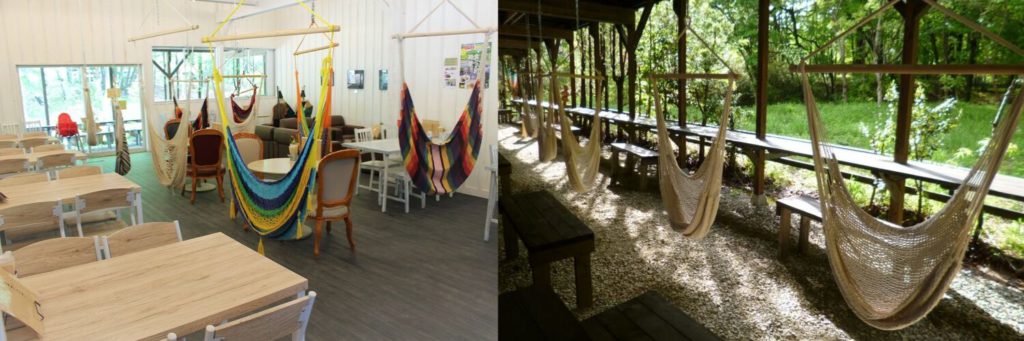 那須フィンランドの森ハンモックカフェカバー